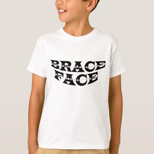 BRACEFACE - Light kids t-shirts (Front)