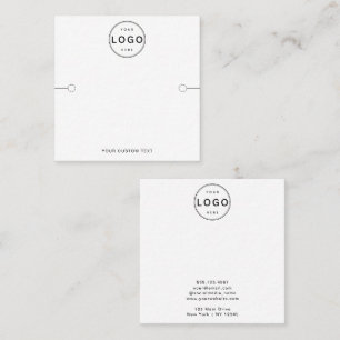 Bracelet Display Card Logo Jewelery Display Card