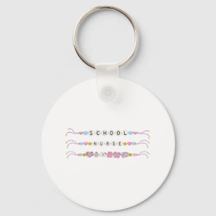 Bracelet Nurse Back To School Life Cute Team For W Key Ring