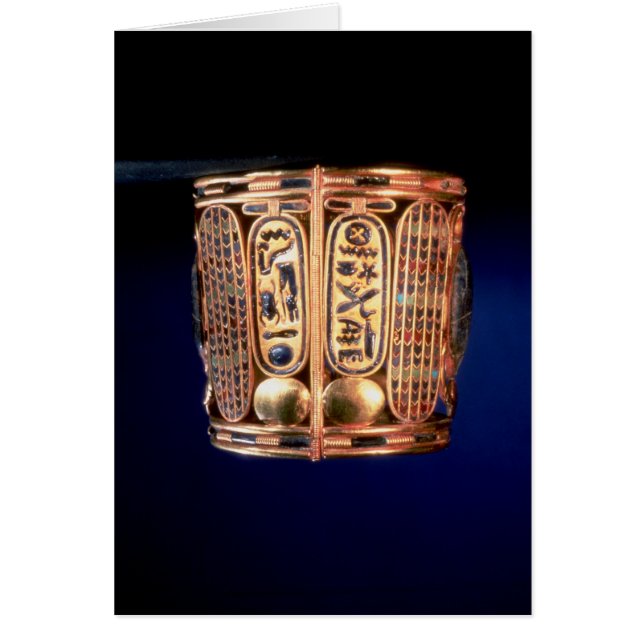 Bracelet with the cartouche of Psusennes I (Front)