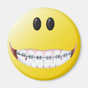 Braces Face Magnet