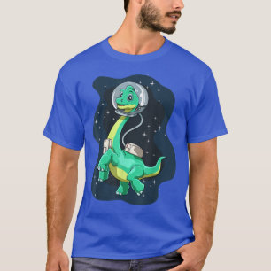 Brachiosaurus Dinosaur Astronaut Dino Long Neck T-Shirt