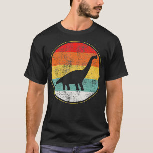 Brachiosaurus Dinosaur Retro Vintage Gift T-Shirt