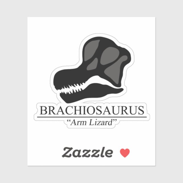 Brachiosaurus Skull (Sheet)