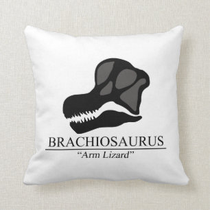 Brachiosaurus Skull Cushion