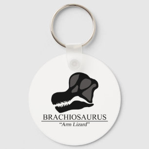 Brachiosaurus Skull Key Ring