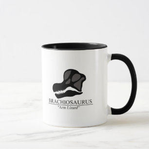 Brachiosaurus Skull Mug