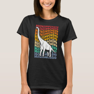Brachiousaurus Dinosaur Future Paleontologist Dino T-Shirt
