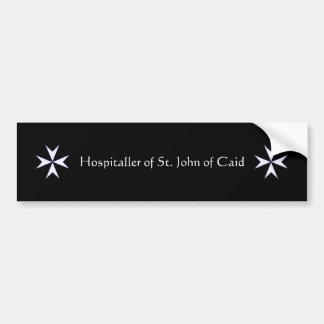 Brackcross-201x203, Brackcross-201x203, Hospita... Bumper Sticker
