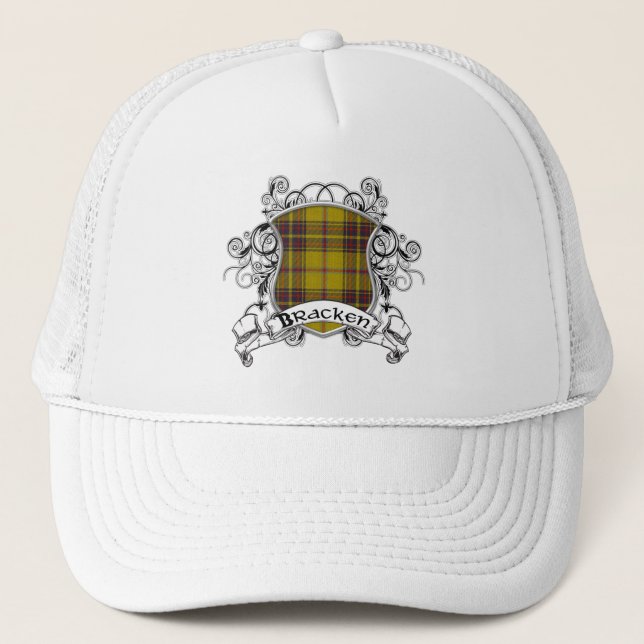 Bracken Tartan Shield Trucker Hat (Front)
