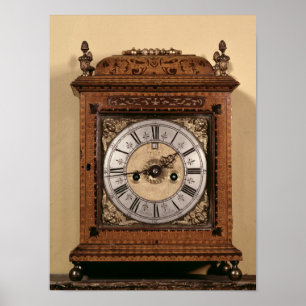 Bracket clock, c.1700 poster