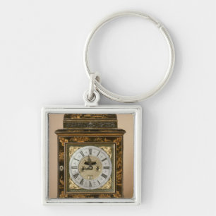 Bracket clock, movement by James Boyce, c.1705 Key Ring