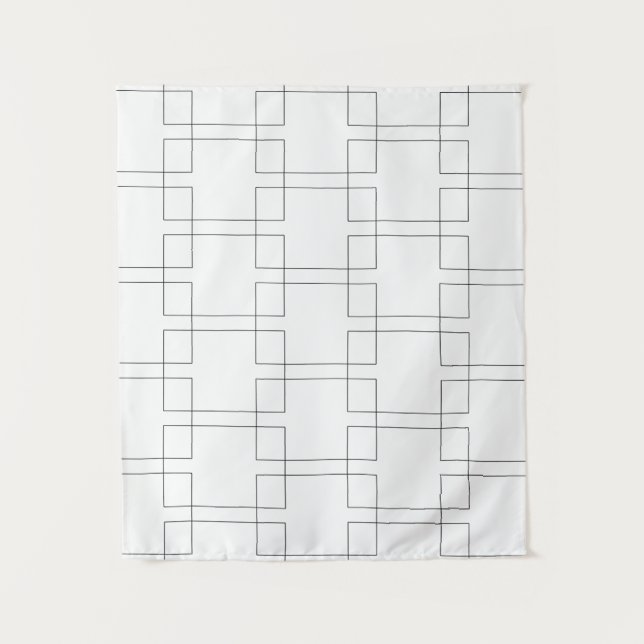 Bracket Elimination Tournament Sports Geometric Tapestry (Front)