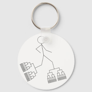 Bracket Man Key Ring