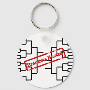 Bracketology - Brackets Busted Key Ring