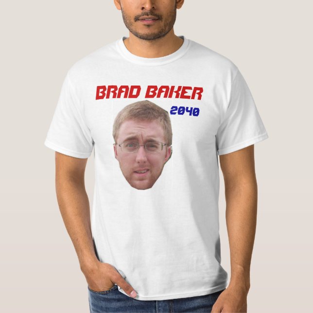 Brad Baker 2040 T-Shirt (Front)