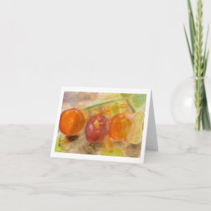 Brad Hines Fruit in Pastel Notecards