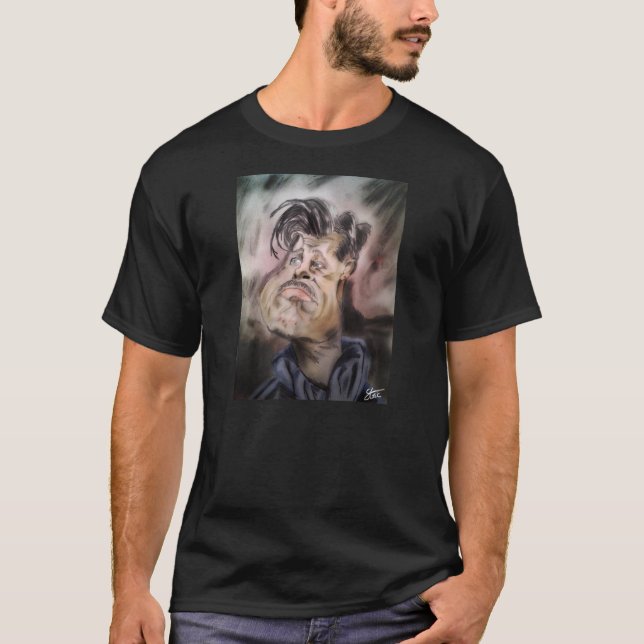 Brad Pitt - Fury T-Shirt (Front)