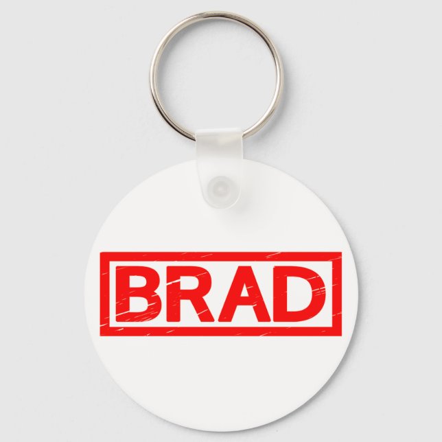 Brad Stamp Key Ring (Front)