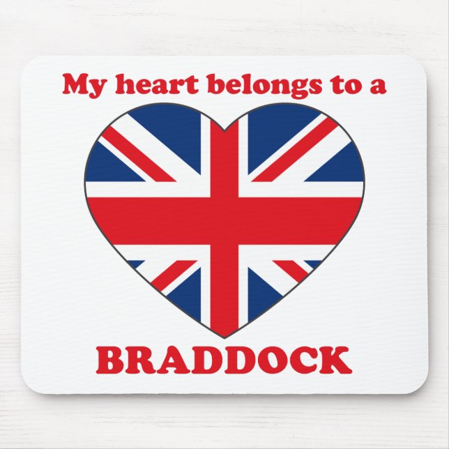 Braddock Mouse Pad (Front)