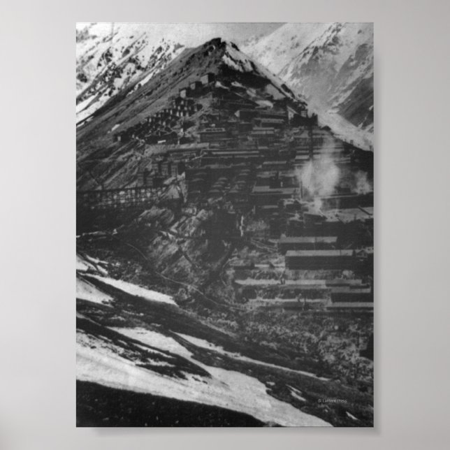 Braden Copper Mines in Chilli Poster (Front)