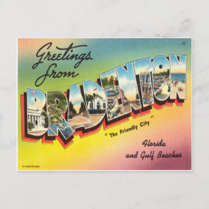Bradenton Florida Postcard