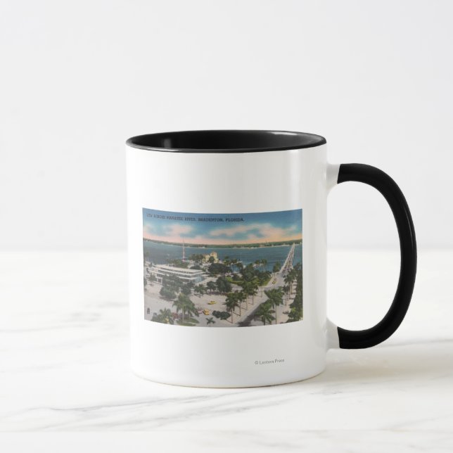 Bradenton, Florida - View Across Manatee River Mug (Right)