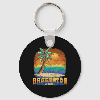 Bradenton Florida Vintage Distressed Souvenir  Key Ring
