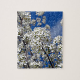 Bradford Pear Blooms Jigsaw Puzzle