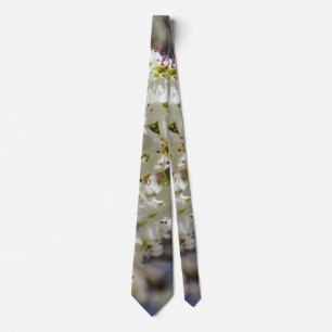 Bradford Pear Blooms Neck Tie