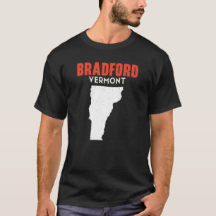 Bradford Vermont USA State America Travel Vermonte T-Shirt