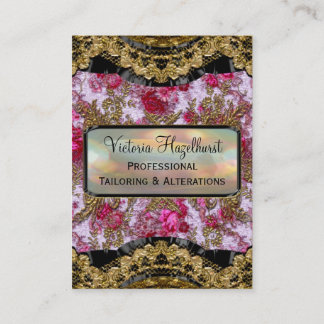 Bradfordshire Petal  Elegant Professional Business Card