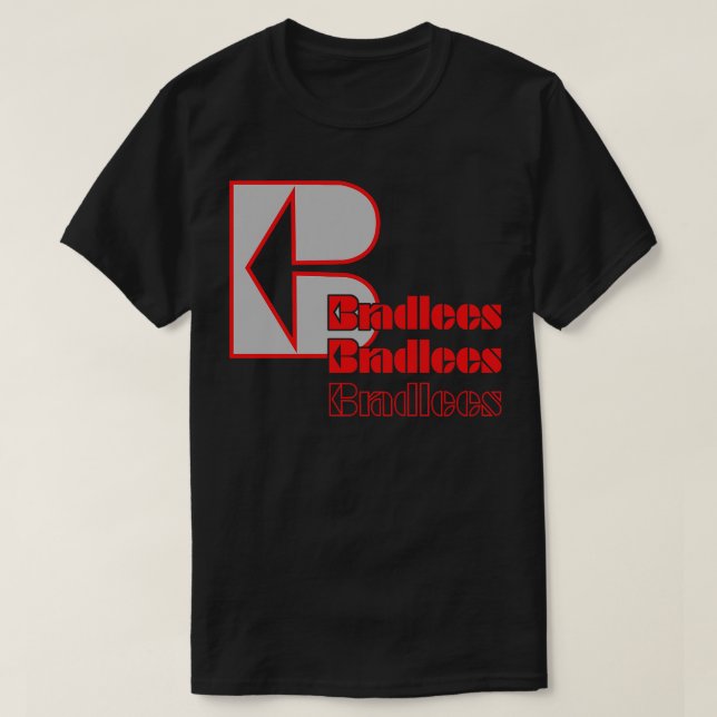 Bradlees Department Store 2 T-Shirt (Design Front)