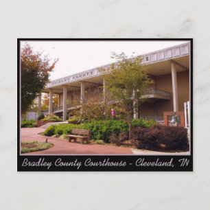 Bradley County Courthouse - Cleveland, TN Postcard