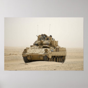 Bradley Fighting Vehicle Poster
