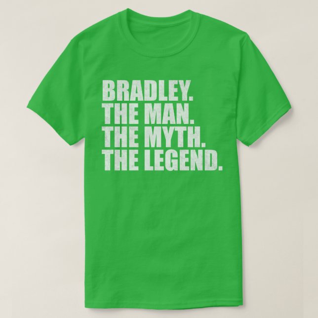 BradleyBradley Name Bradley given name T-Shirt (Design Front)