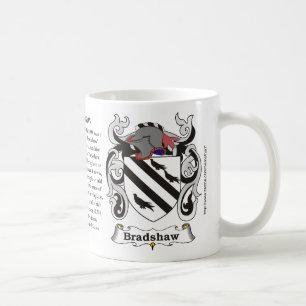 Bradshaw Family Coat of Arms Mug