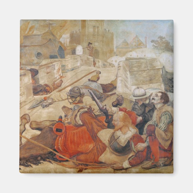 Bradshaw's defence of Manchester (1642) Magnet (Front)