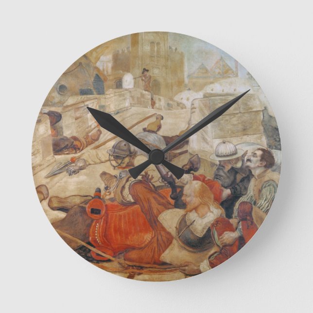Bradshaw's defence of Manchester (1642) Round Clock (Front)