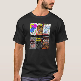 BradsMovies Design on a Black T-Shirt