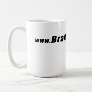 BradsMovies Logo Design on a Coffee Mug