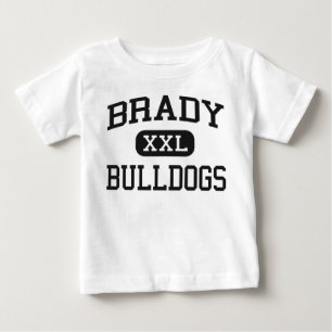 Brady - Bulldogs - Brady High School - Brady Texas Baby T-Shirt