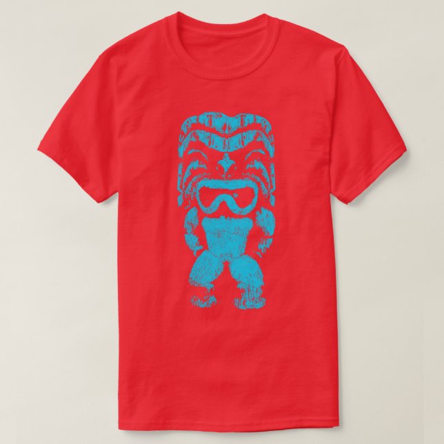 Brady Bunch Tiki Man from the Brady Hawaiian Vacat T-Shirt (Design Front)