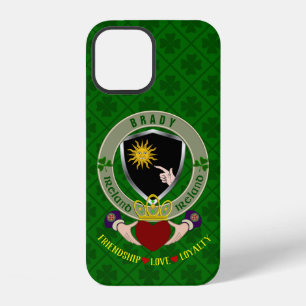 Brady Irish Shield & Claddagh Personalised iPhone 12 Case