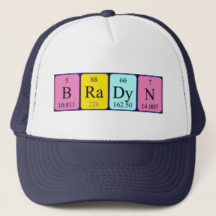 Bradyn periodic table name hat
