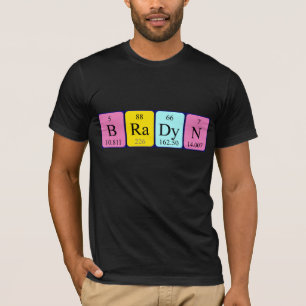 Bradyn periodic table name shirt