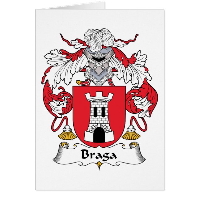Braga Family Crest (Front)