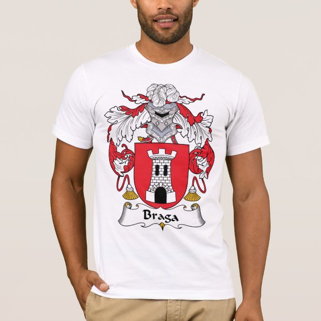 Braga Family Crest T-Shirt (Front)