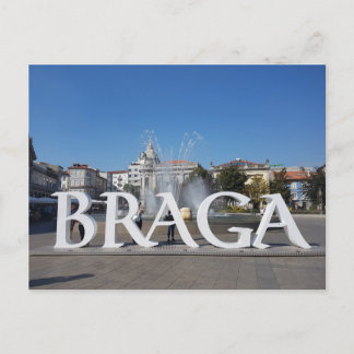 BRAGA,PORTUGAL POSTCARD