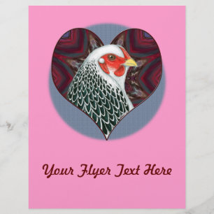 Brahma Hen Heart Flyer